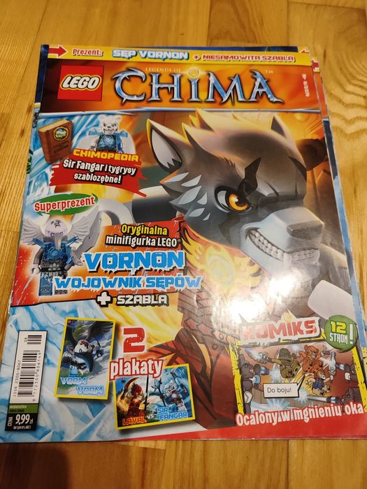 4 gazetki LEGO Chima, 2014, 2015