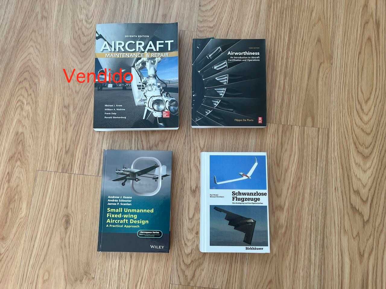 Livros Aviação. Engenharia Aeronáutica. Aerospace books.
