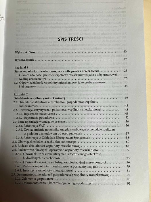 Gospodarka rachunkowość podatki oraz rozrachunki wspólnoty mieszkaniow