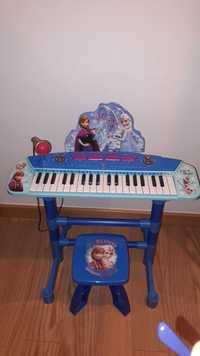 Frozen - Piano , Guitarra e Quadro Interativo Quizz