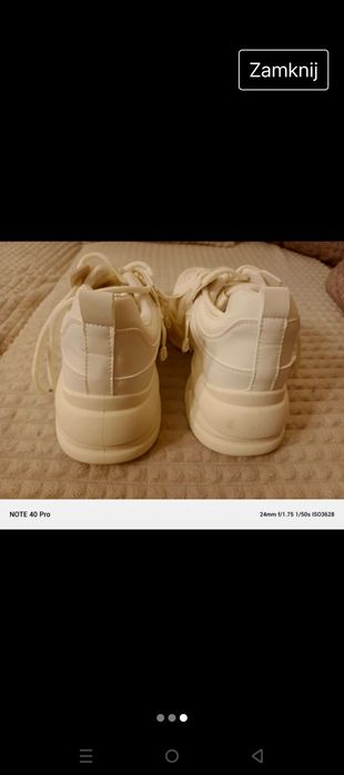 Nowe buty na koturnie 39