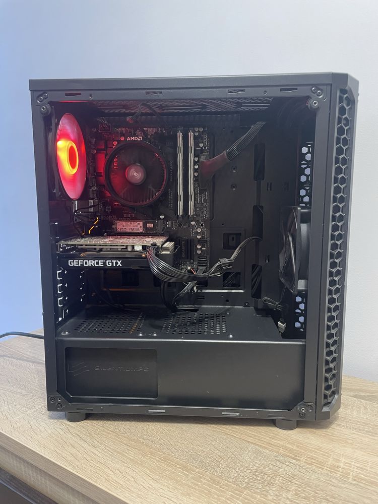 Komputer Ryzen 5/GTX 1660/16GB DDR4/SDD 512GB/HDD 1T
