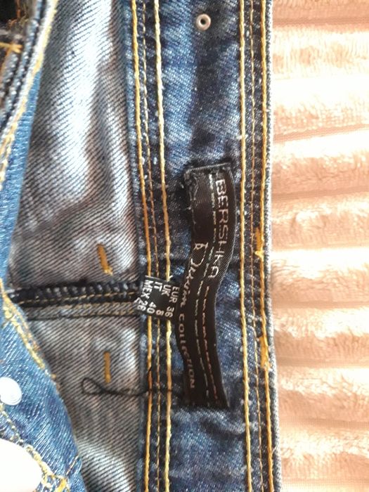 Джинсова спідниця - міні Bershka