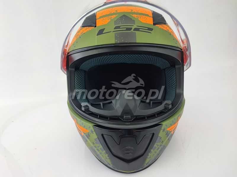 WYPRZEDAŻ Kask Integralny LS2 FF353 Rapid THUNDERBIRDS Orange