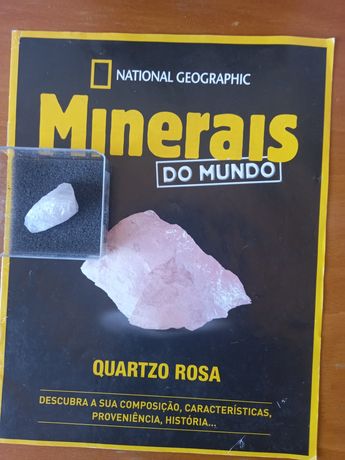 Atenção colecionadores! Minerais da National Geographic