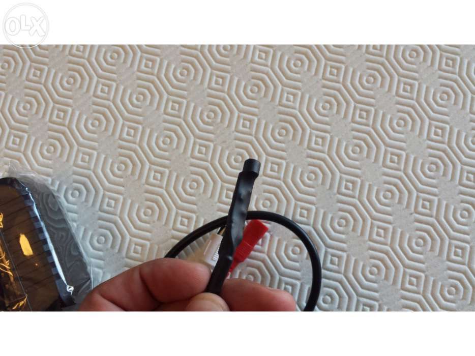 Microfone minusculo mini para captação de som amplificado p/ video vigilancia em gravador dvr cctv