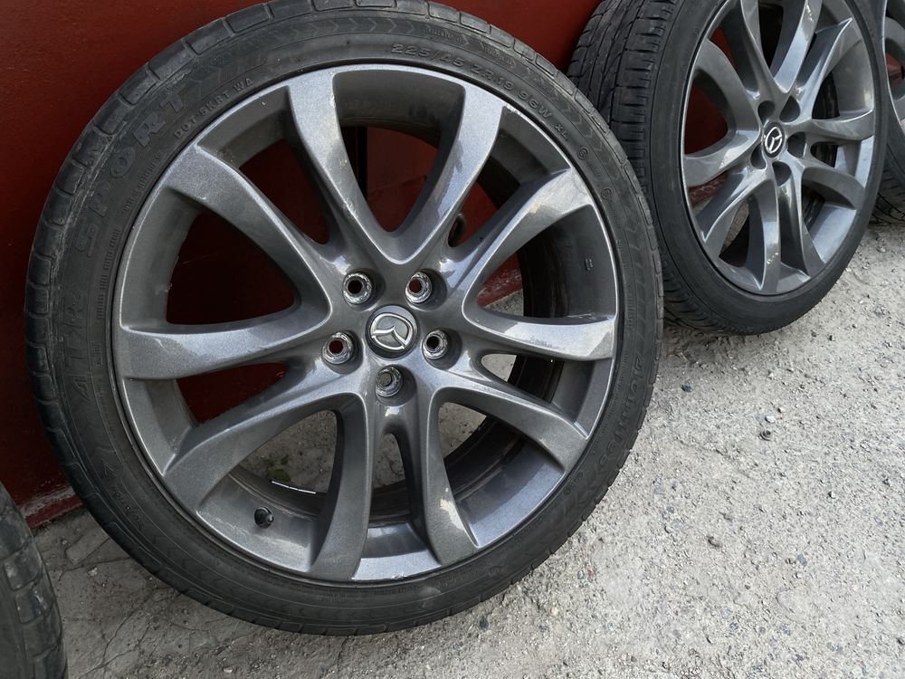r19 mazda 6 gj cx5 3 цо67.1 + 225 45 дві пари резини в подарок