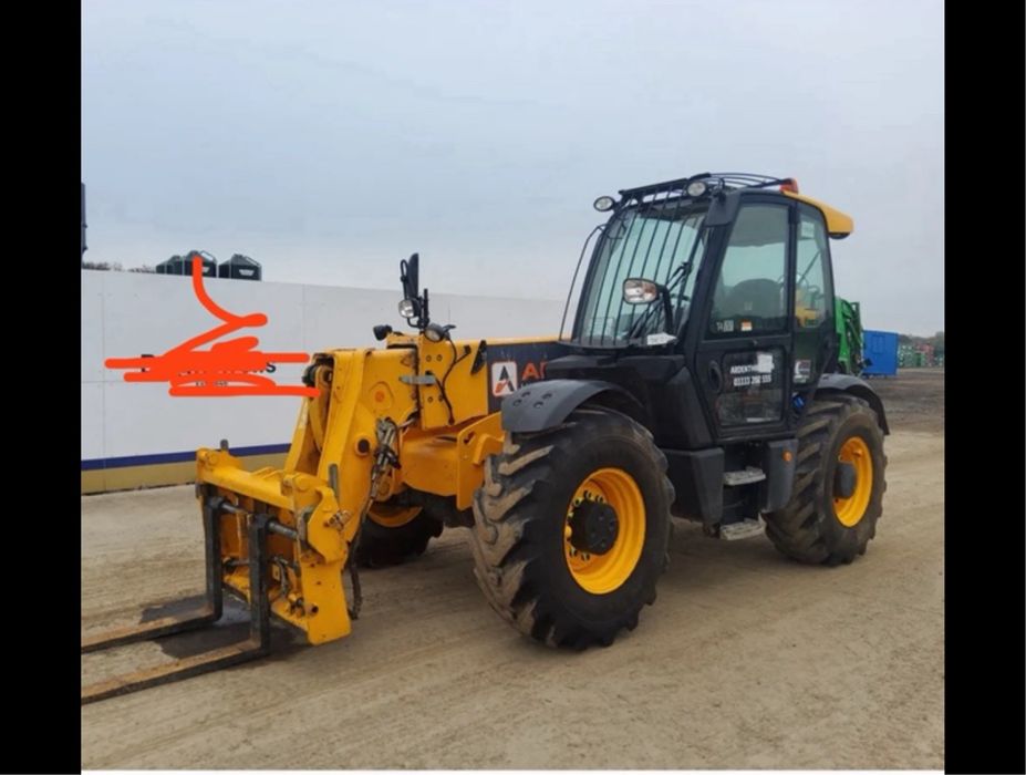 JCB 550-80 2018 рік телескопічний навантажувач