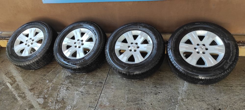 Komplet Koła, alufelgi, opony 17" do Nissan Pathfinder R51 Navara D40