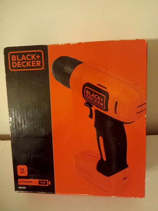 Wiertarko- wkrętarka bezudarowa Black & Decker z akumulatorem 1.5ah