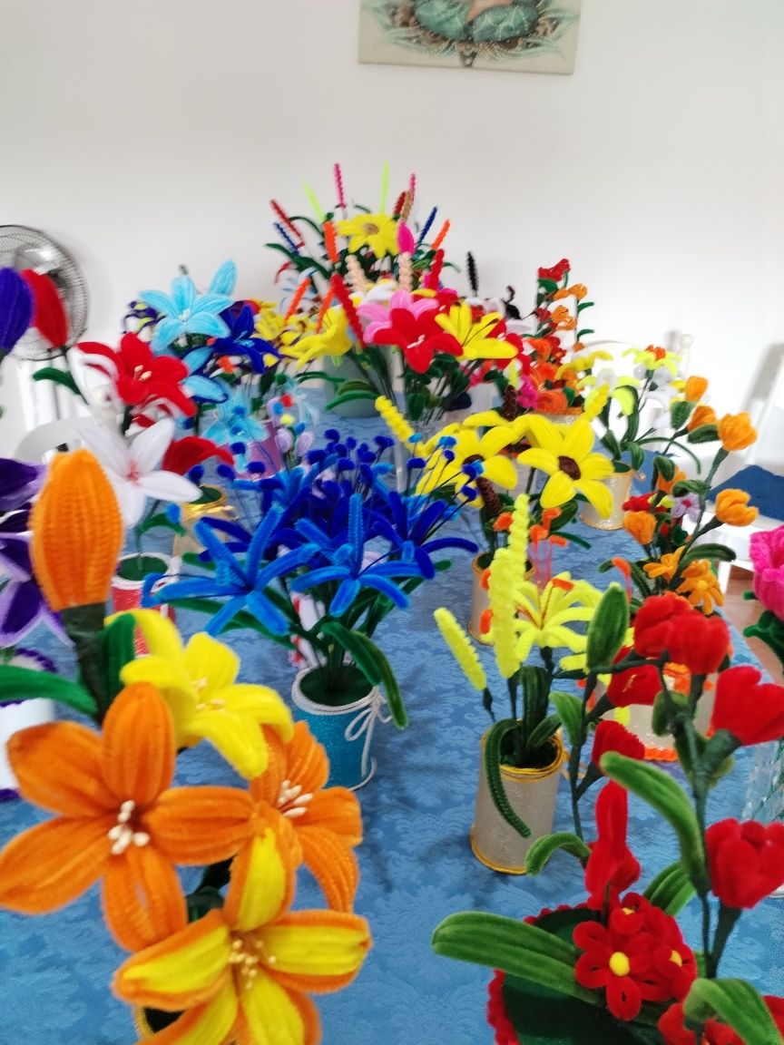 Vendo Flores artesanais