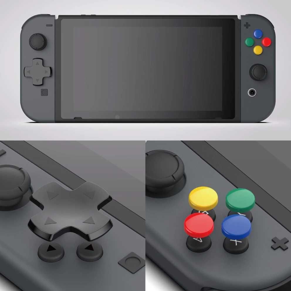 Кастомный набор Skull & Co для Nintendo Switch / OLED - Super Nintendo