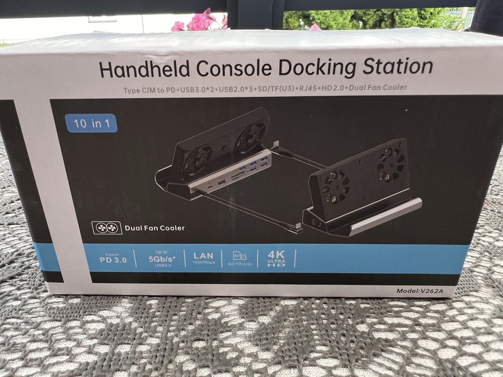 Stacja dokująca 10w1 dla konsol typu handheld