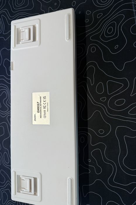 Klawiatura bezprzewodowa gmk67 + gateron yellow pro switche