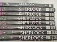 10 plyt dvd seria Sherlock Holmes