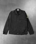 Сорочка STONE ISLAND 12321 Garment-Dyed Nylon Metal Overshirt Black