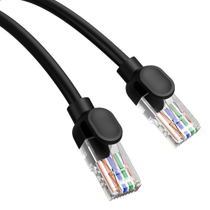 Kabel Ethernet Baseus High Speed Cat 5 RJ-45 1000 Mb/s 10m - Czarny