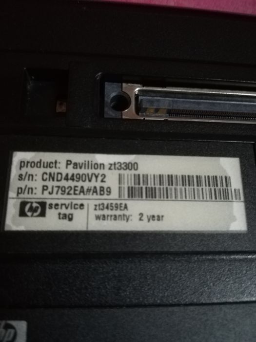 HP zt3000 para peças