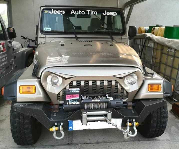 Zderzak stalowy Jeep Wrangler - przód