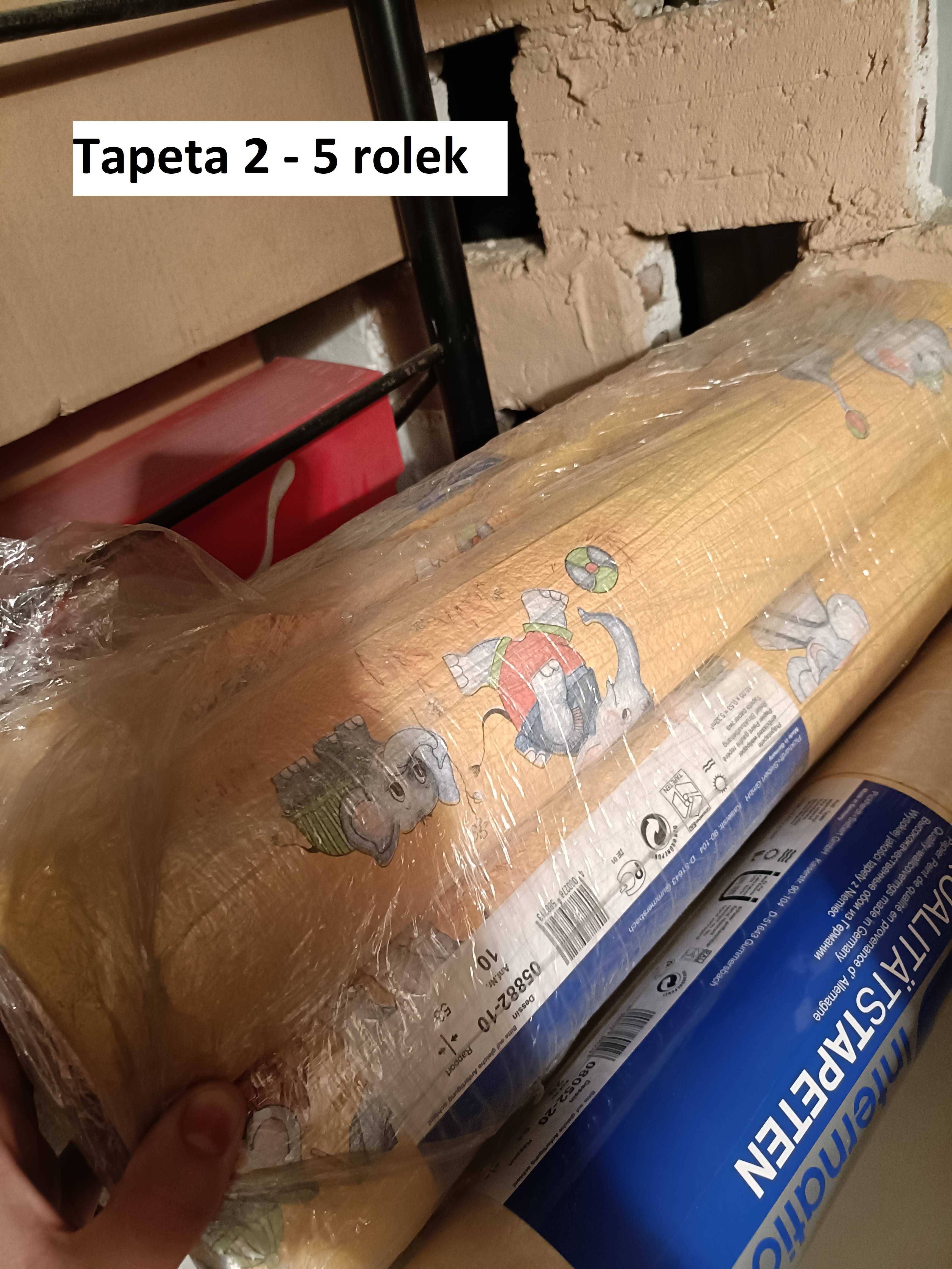 Tapety, rolki tapet na sprzedaż - OSTATNIE SZTUKI