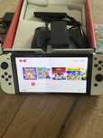 Nintendo switch oled +gry
