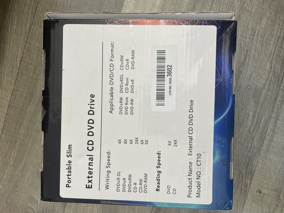 Nagrywarka DVD (combo z Blu-ray) zewnętrzna Bunud CT10