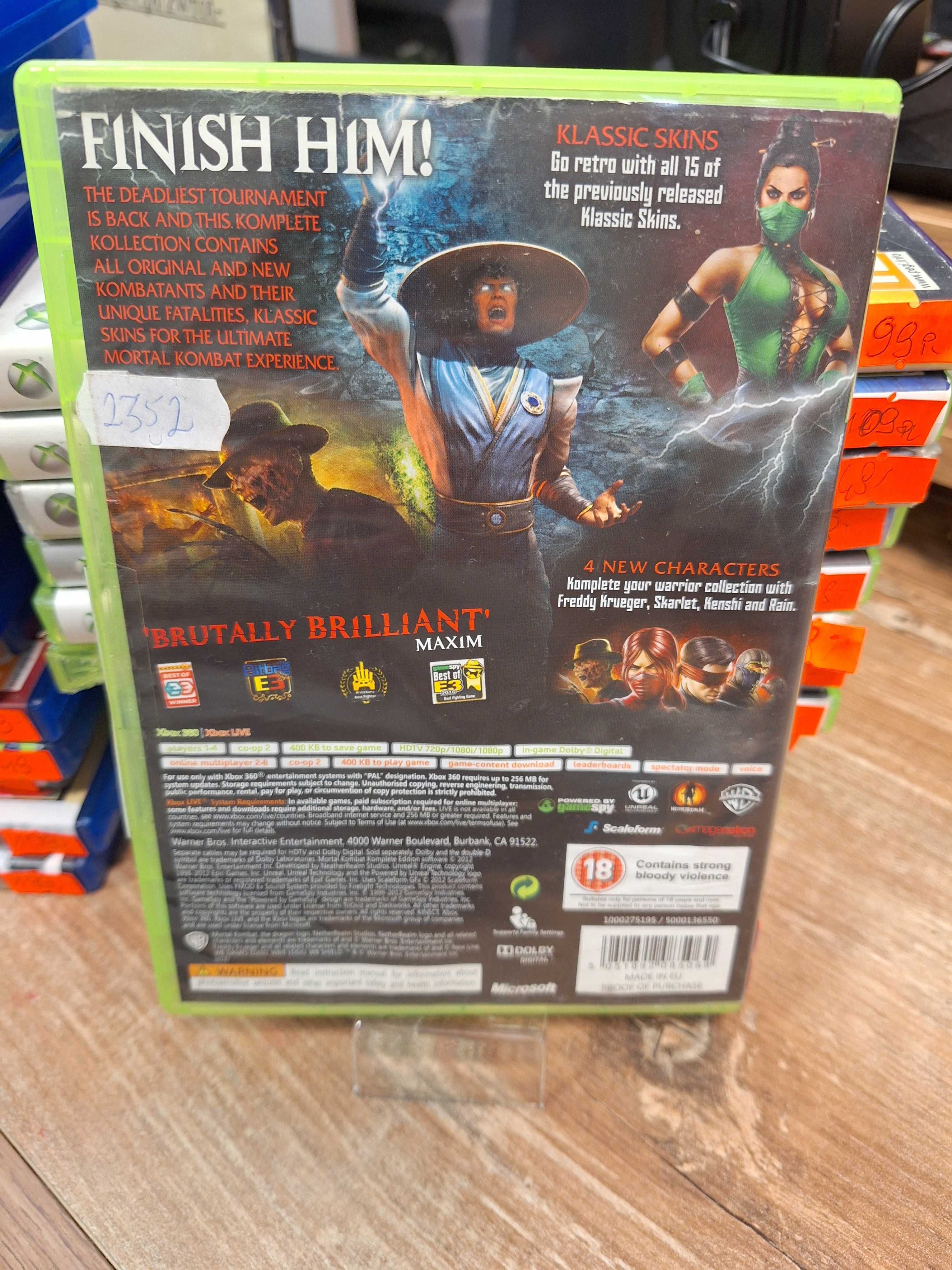 Mortal Kombat Komplete Edition XBOX 360 Sklep Wysyłka Wymiana