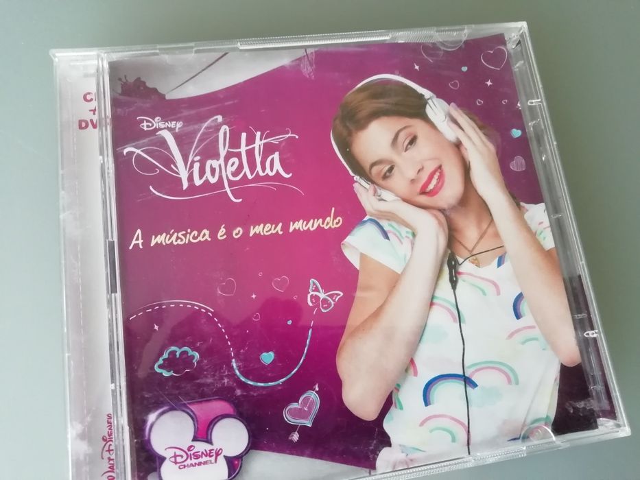 Cd + DVD Violetta Duplo!! - Disney Usado em muito bom estado!*
