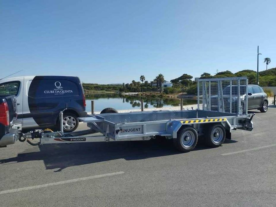 Reboque Nugent Modelo P3116H Porta Máquinas