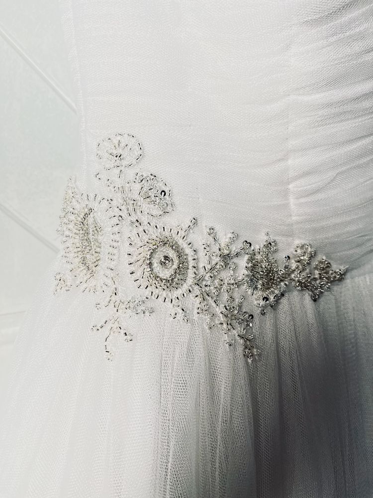 Suknia ślubna biała Vanilla Sposa r. S/M