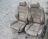 Fotele recaro golf 4 jasna skóra