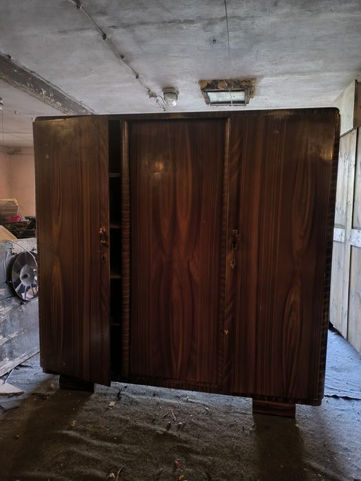 Stara szafa PRL drewniana