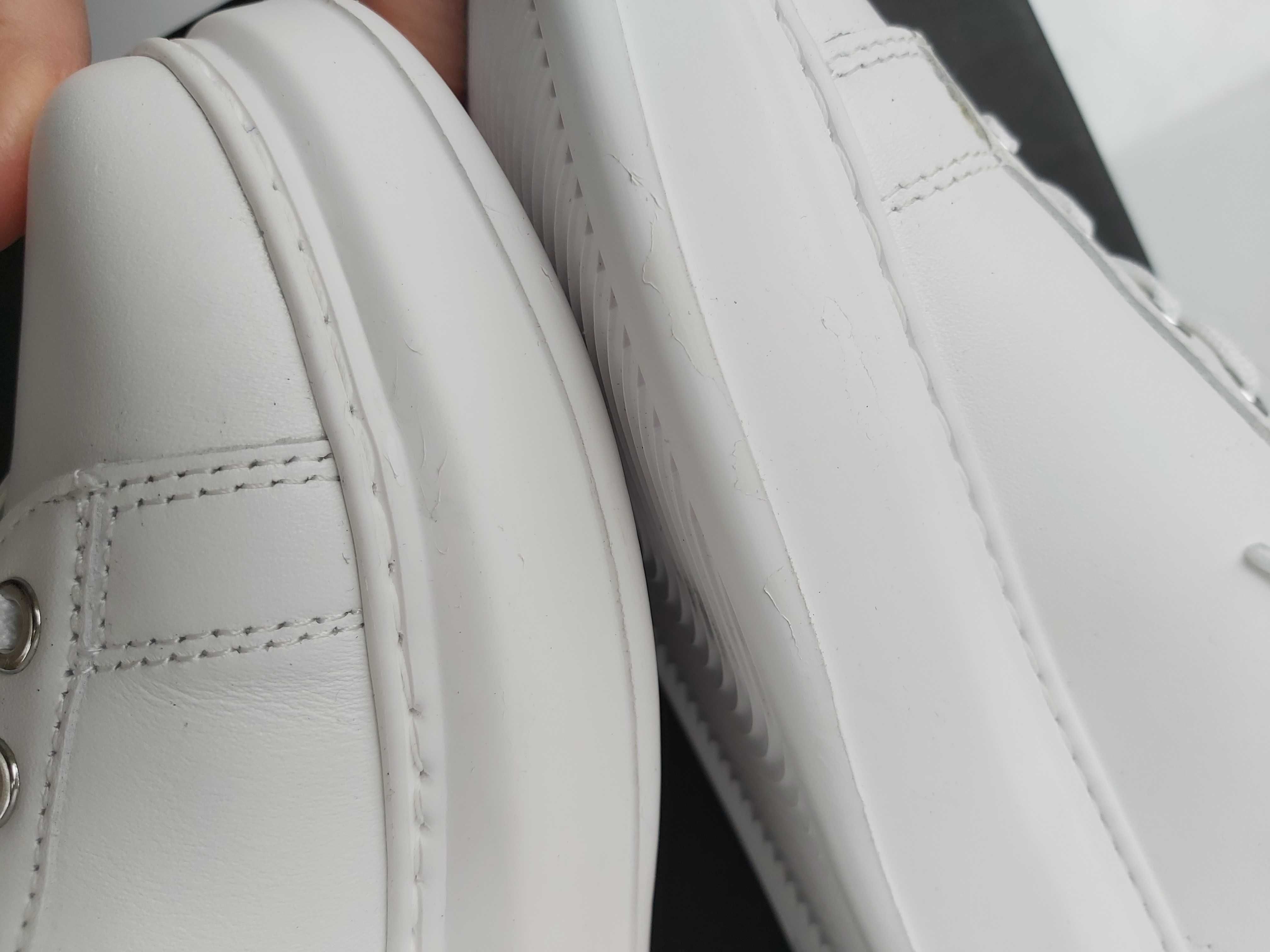 NOWE sneakersy KARL LAGERFELD rozmiar 37 tenisówki buty białe skóra