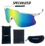 Спортивні велоокуляри Specialized в футлярі + чохол + мікрофібра