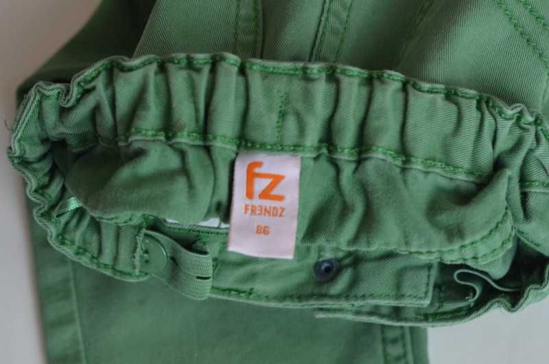 zielone spodnie rozmiar 86 FRENDZ