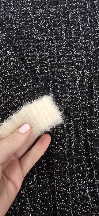 Платье вязаное теплое