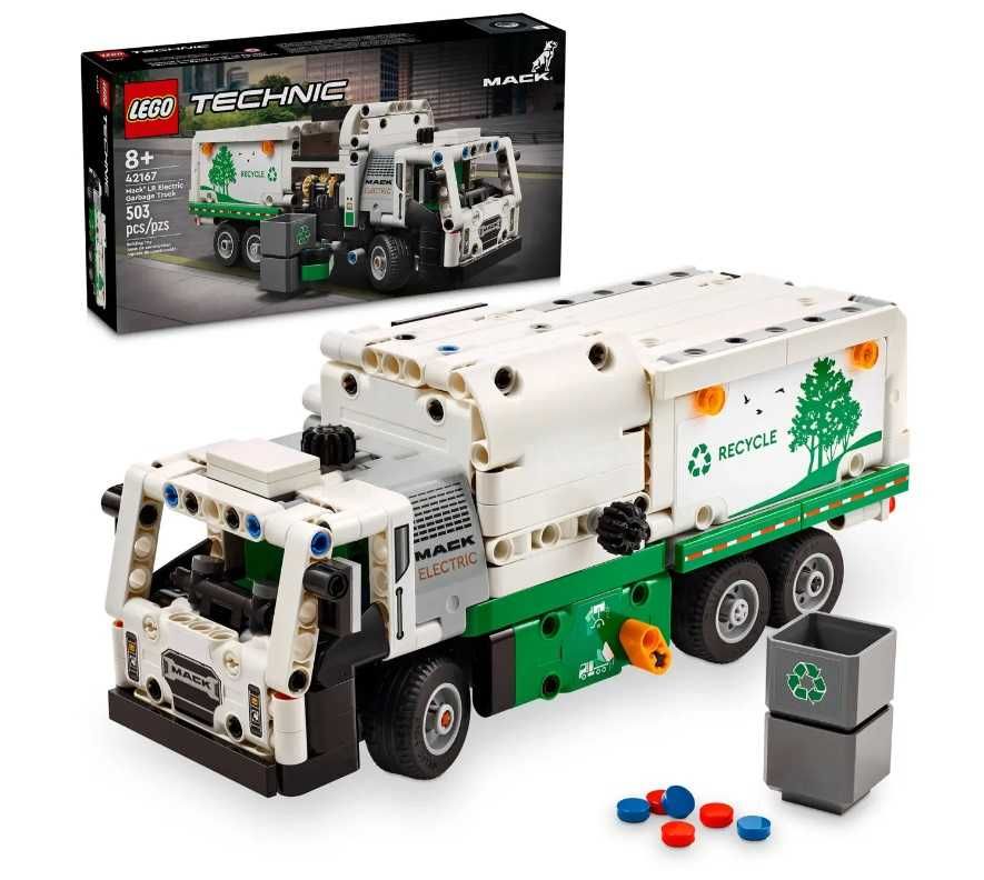 LEGO Technic 42167 Śmieciarka Mack LR Electric