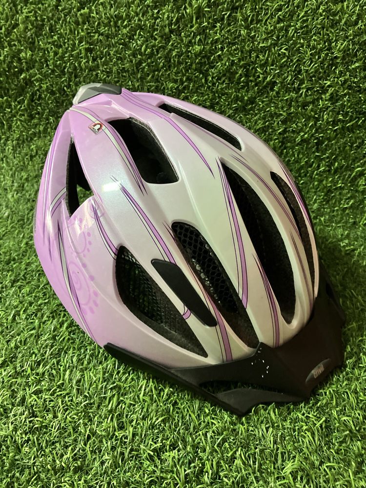 Capacete de ciclista rosa/branco CRIVIT  Tam. XS