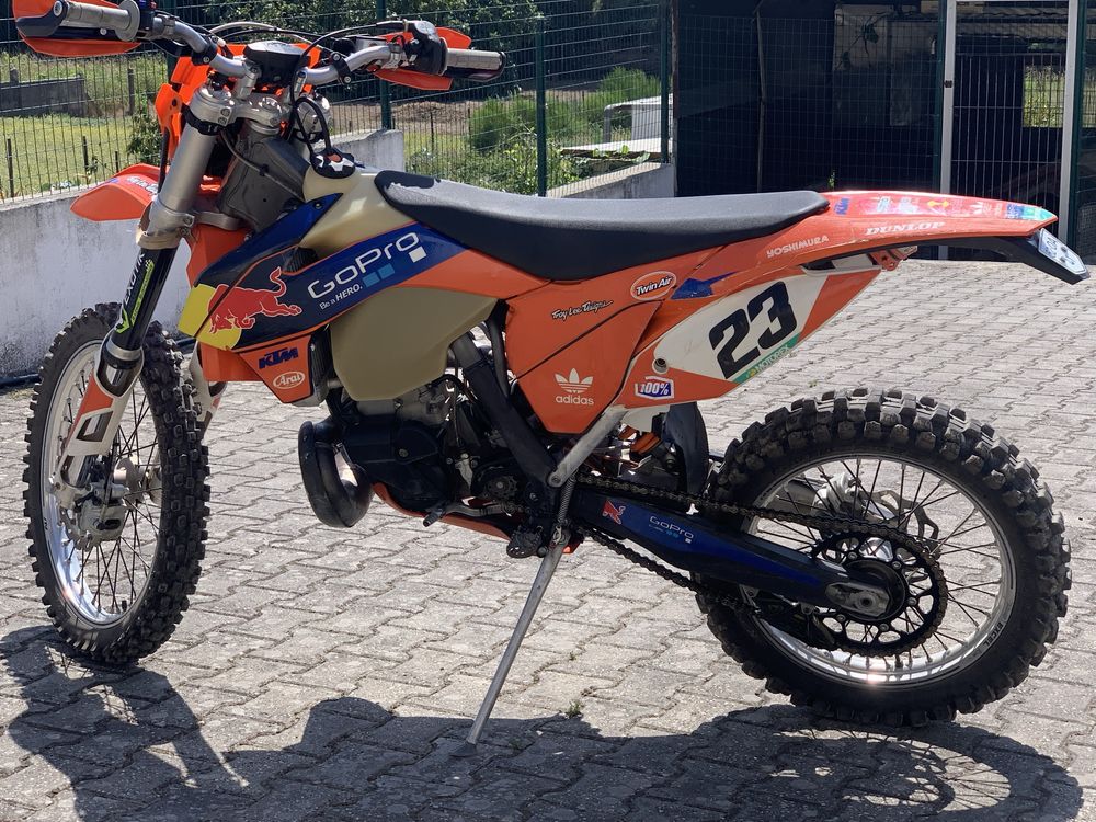 Troc Ktm 250 exc start eletrico matriculada