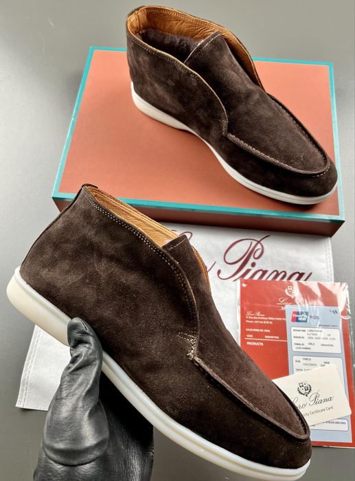 Лофери Loro Piana чоловічі утеплені лофери лоро піана утеплені