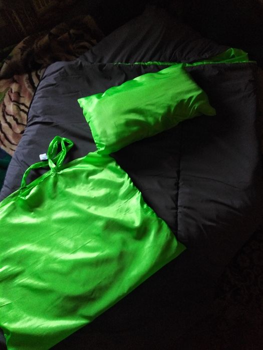 Широкий 220см зимний спальный мешок Спальник Зсу до - 30 мороза