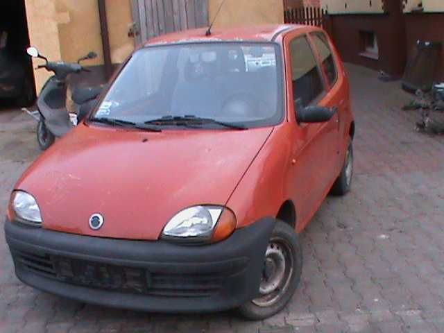 Fiat Seicento zderzak lampy drzwi klapa błotniki Kod lakieru 199 A