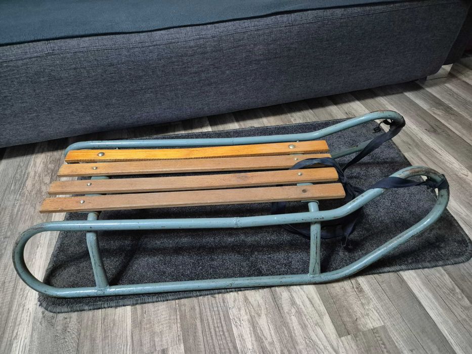 sanki metalowe/drewniane