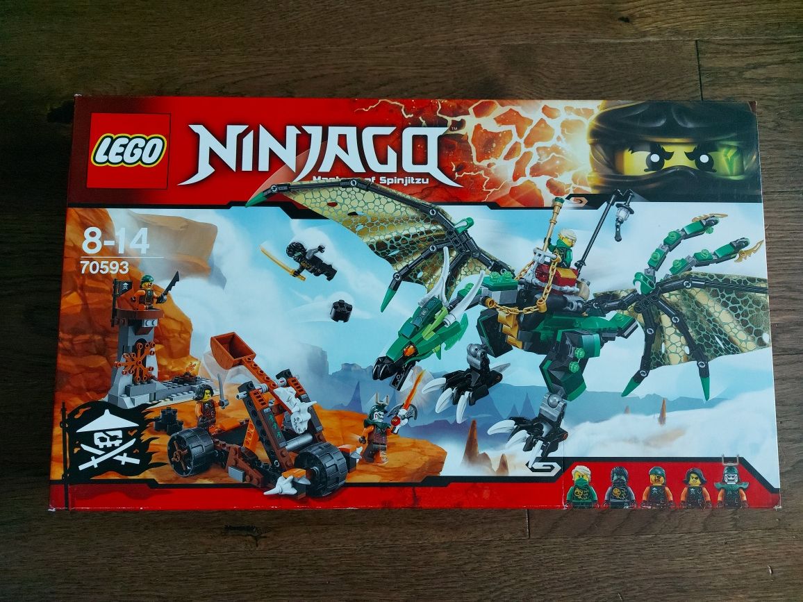 LEGO Ninjago 70593 Zielony Smok Nrg - unikat