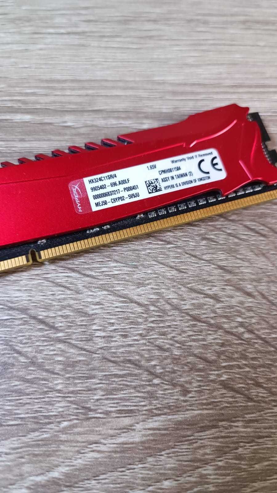 Оперативна пам'ять Kingston DDR3-2400 4096MB PC3-19200 HyperX Savage