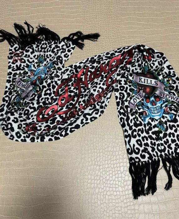 Ed Hardy шарф glamour