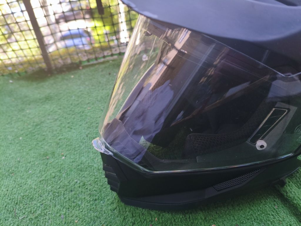 Kask krossowy LS2 Pioneer Evo rozm. S jak nowy