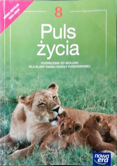Podręcznik od biologii, klasa 8, Nowa Era.