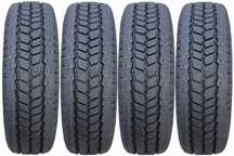 4x Opony Bieżnikowane 205/75R16C Zimowe Nowe Aglis
