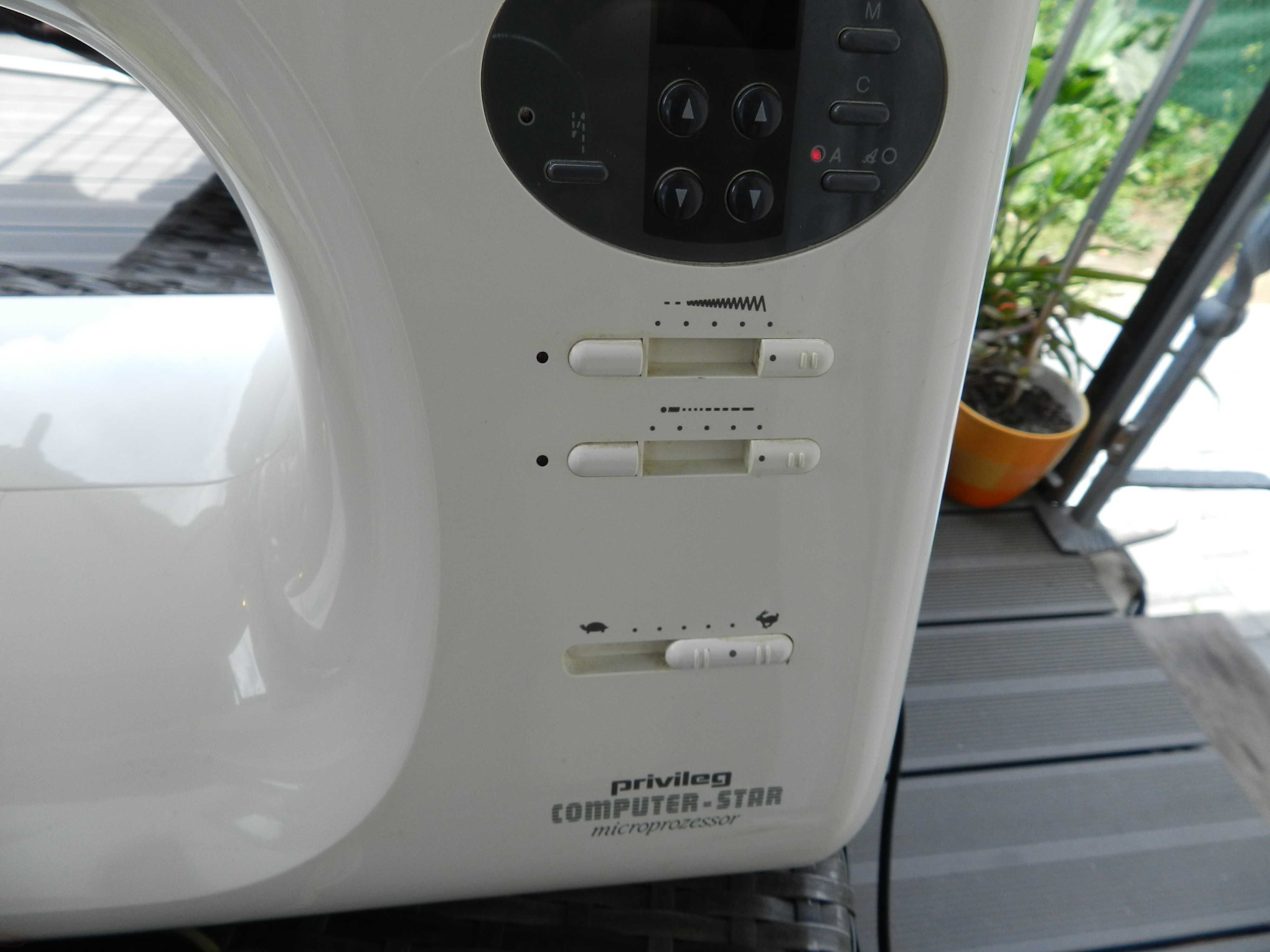 Maszyna do szycia privilleg computer-star m6000 microprocesor